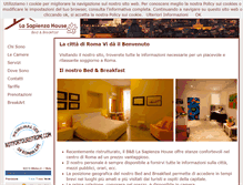 Tablet Screenshot of lasapienzahouse.com